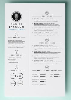 resume template for mac free